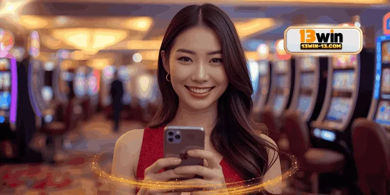 Ảnh màn hình khuyến mãi hấp dẫn khi đăng nhập 13win