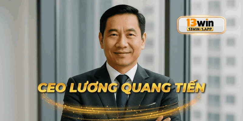 Hình ảnh giao diện chuyên nghiệp của ceo lương quang tiến trên hệ thống.