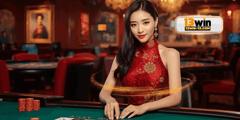 Người chơi hào hứng trải nghiệm game bài 13win trên điện thoại.