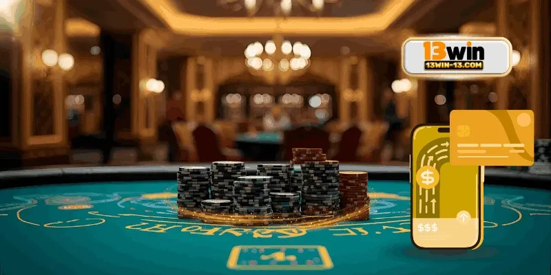 Người chơi nhận thưởng sau khi rút tiền thành công tại 13winn