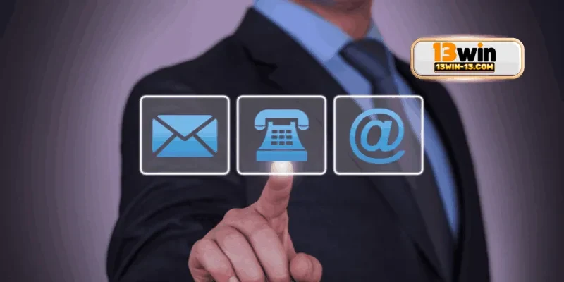 Trải nghiệm người chơi sử dụng dịch vụ liên hệ trực tuyến tại 13win